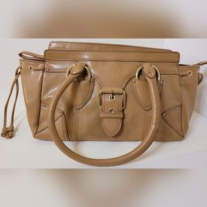 Tan Large Shoulder Purse